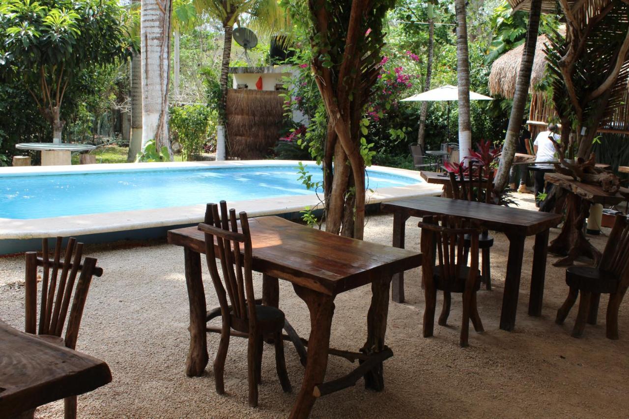 Cabanas La Alborada Villa Tulum Exterior photo