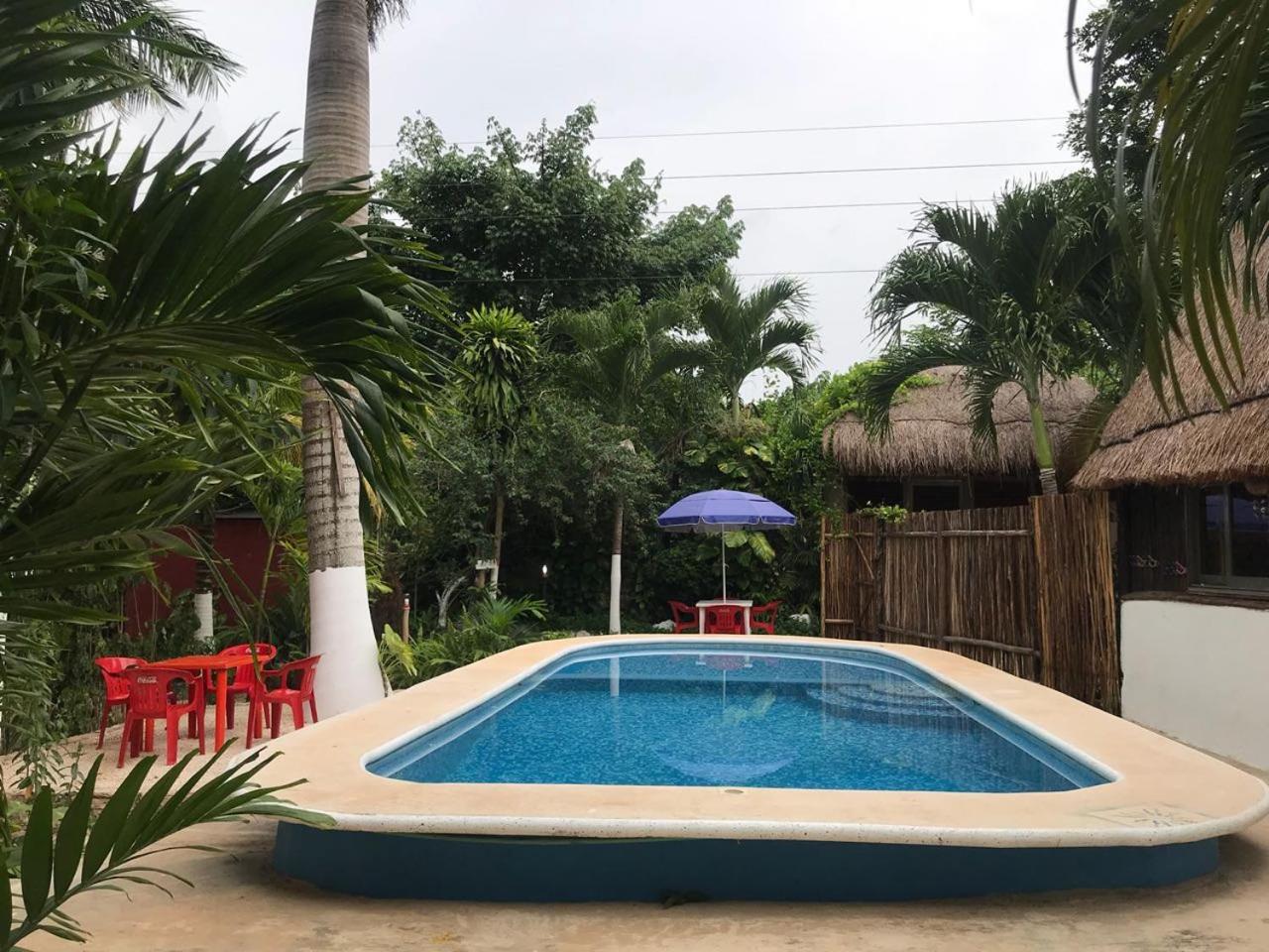 Cabanas La Alborada Villa Tulum Exterior photo
