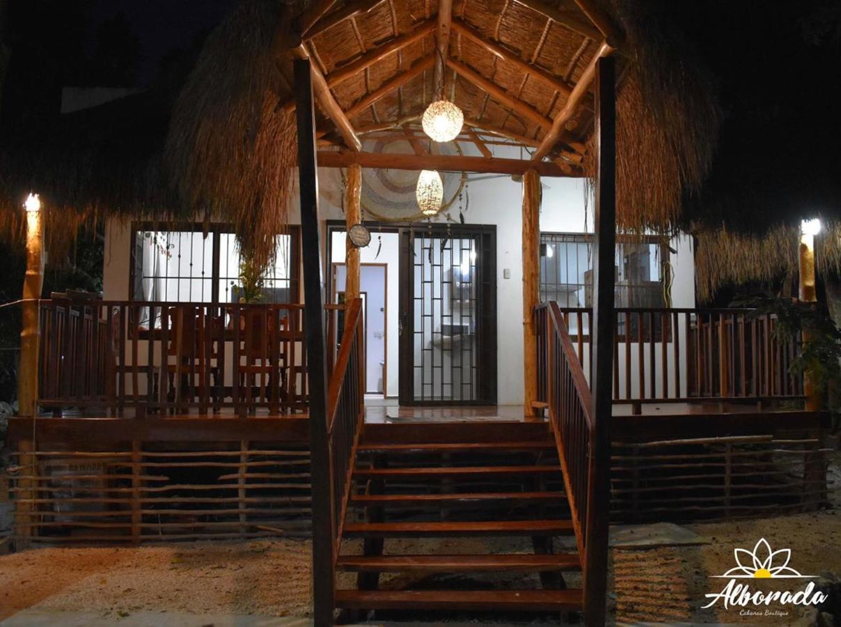 Cabanas La Alborada Villa Tulum Exterior photo